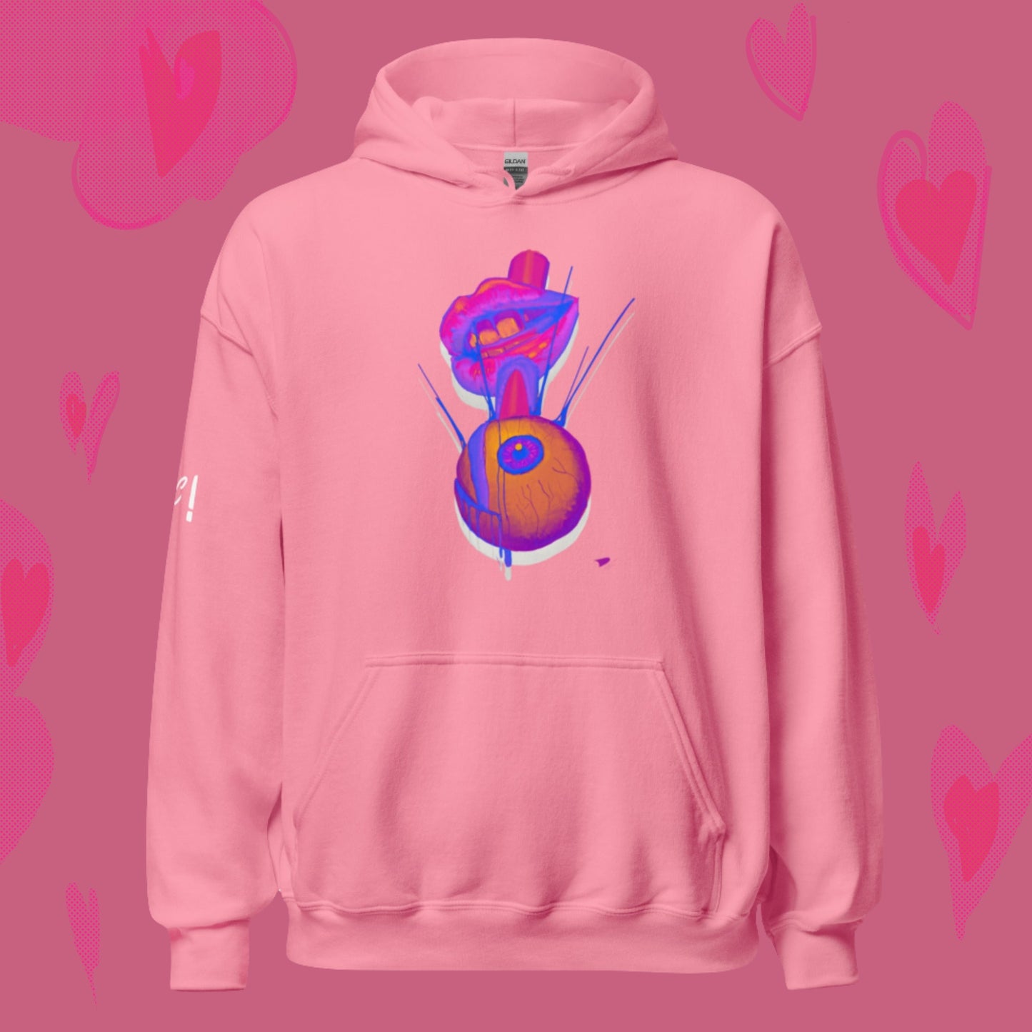 Sudadera con capucha unisex YC premium
-