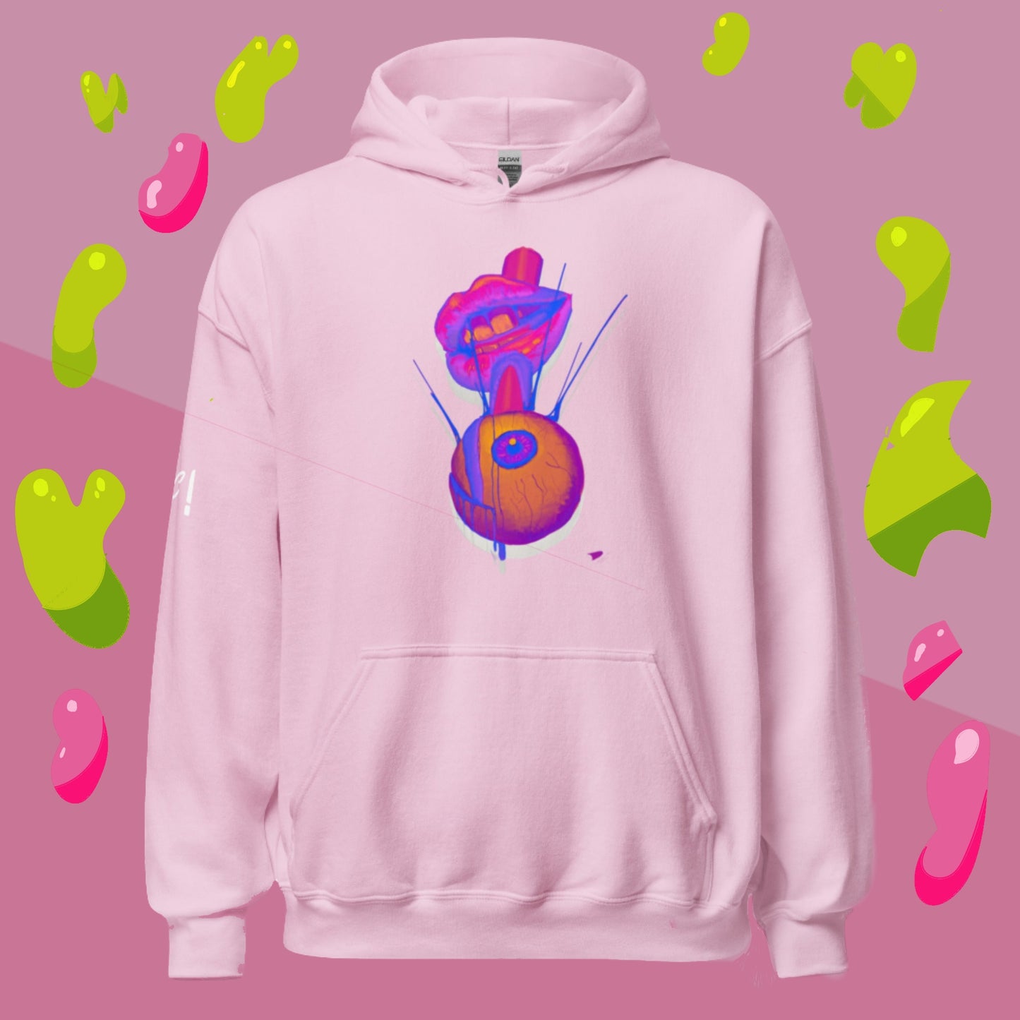 Sudadera con capucha unisex YC premium
-